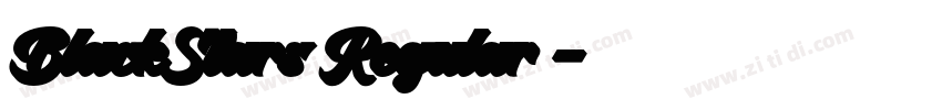 BlackStars Regular◆字体转换